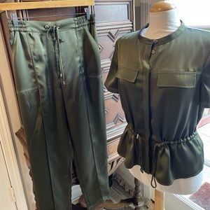 Ted Baker Olive Green 2pc. Outfit